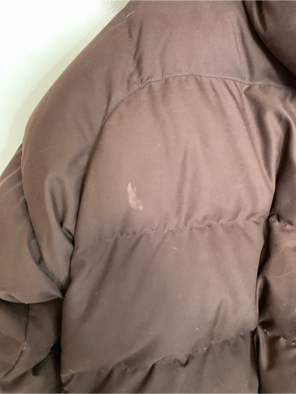 The North Face Brown Puffer Jacket M - Picture 11 of 15